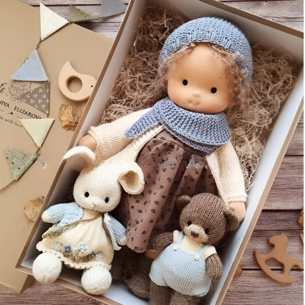 Wearclo | Waldorf Cloth Doll with Simple Design