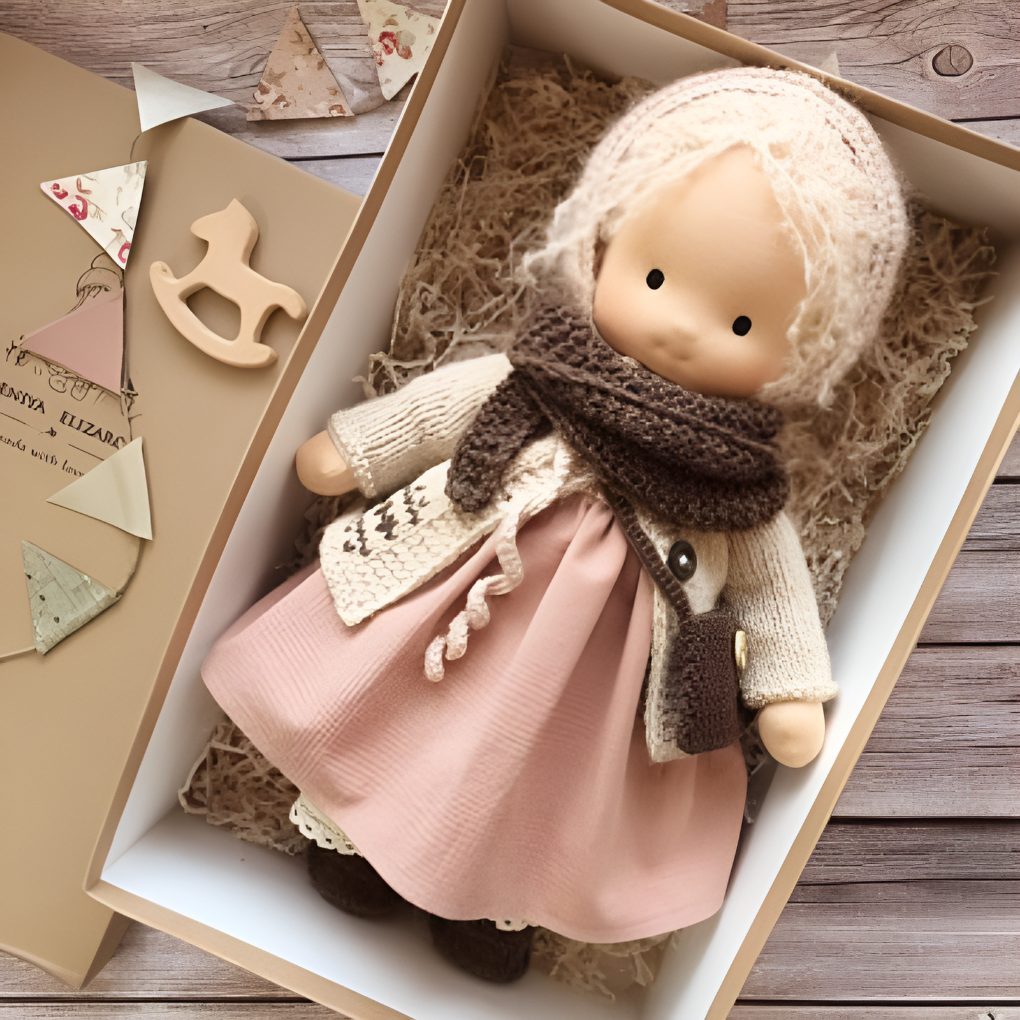 Wearclo | Waldorf Cloth Doll with Simple Design