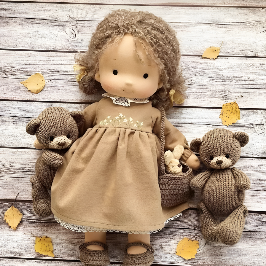Wearclo | Waldorf Cloth Doll with Simple Design