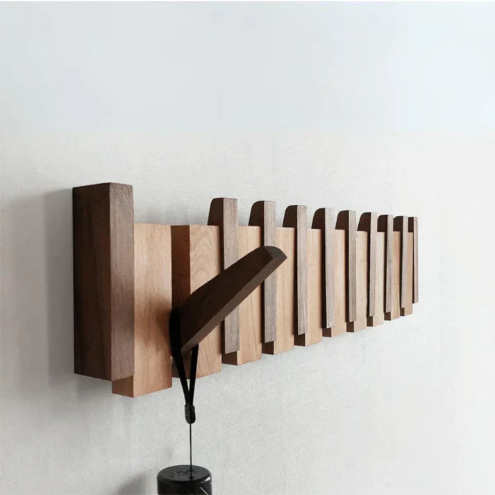 Wearclo | Wall Mounted Coat Rack with Piano Key Design