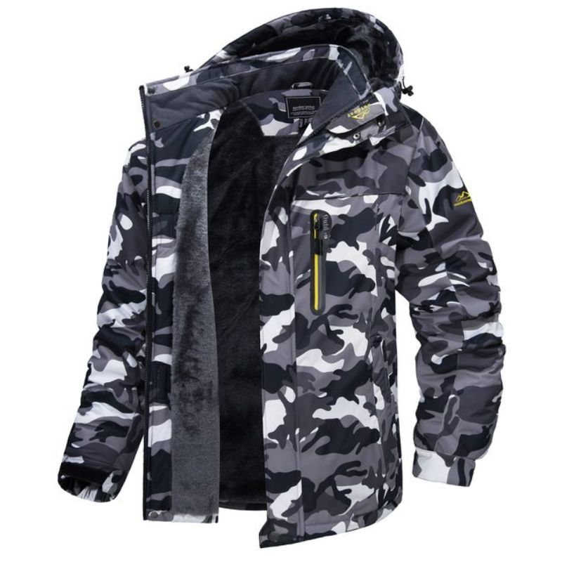 Wearclo | Warm, Waterproof Winter Jacket for Men