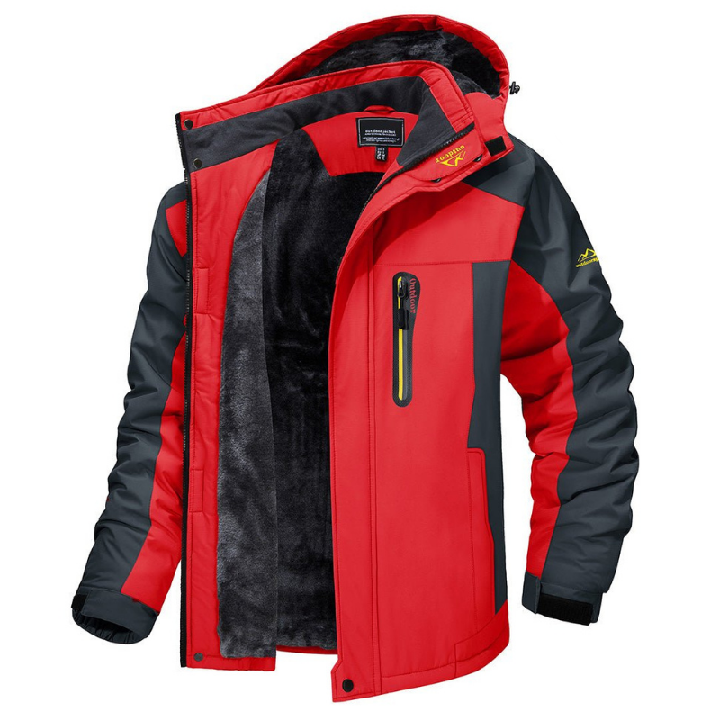 Wearclo | Warm, Waterproof Winter Jacket for Men