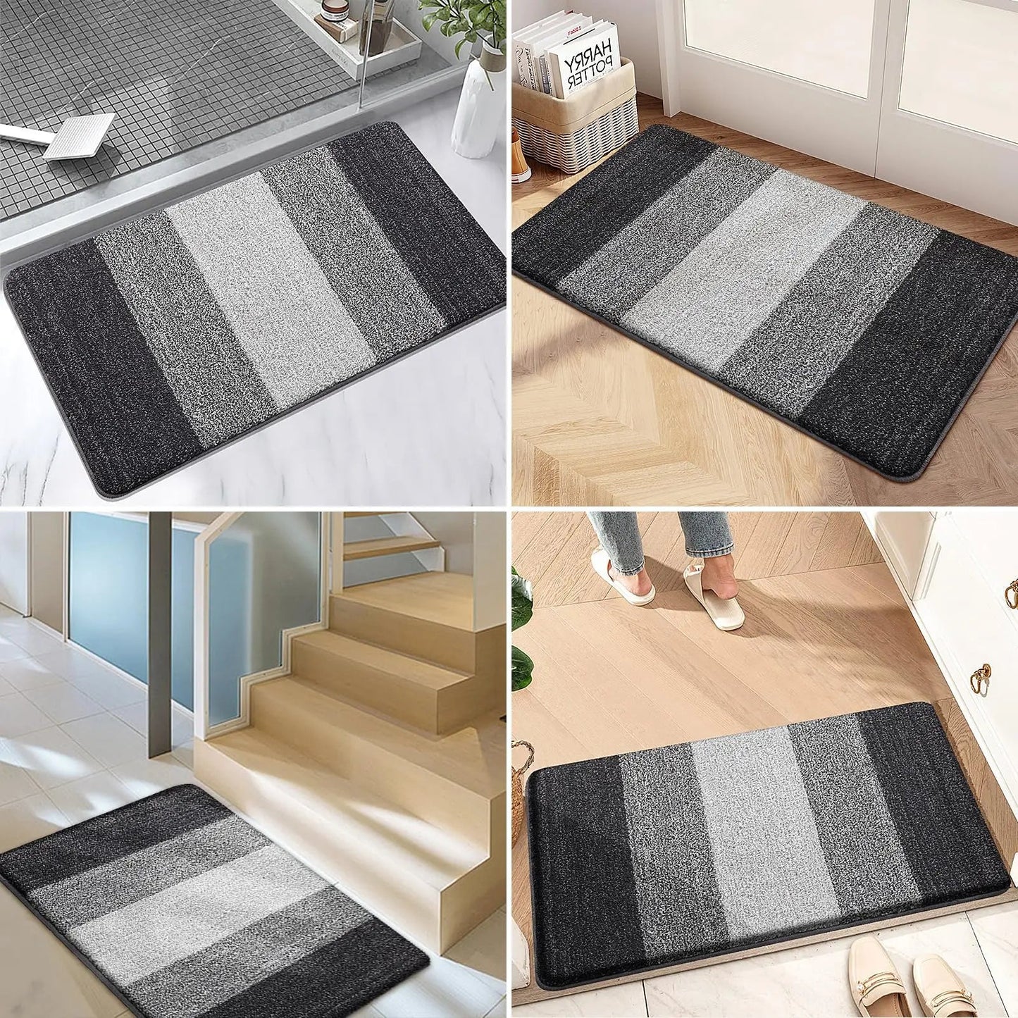 Wearclo | Washable Door Mat for Entrances with Water-Absorbing Design