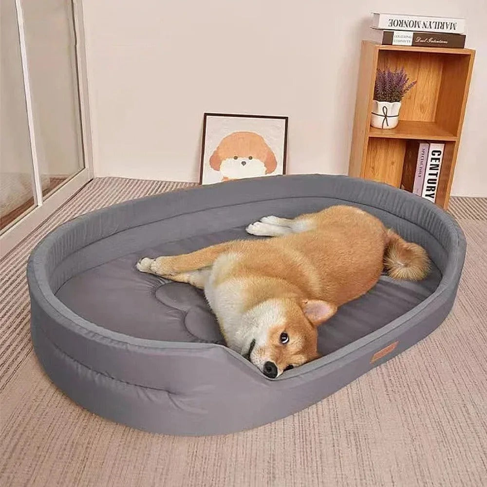 Wearclo | Water-Resistant Dog Bed with Plush Filling