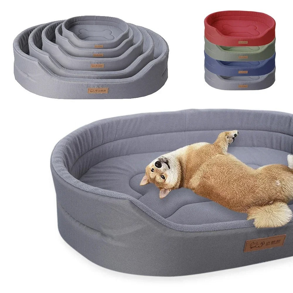 Wearclo | Water-Resistant Dog Bed with Plush Filling