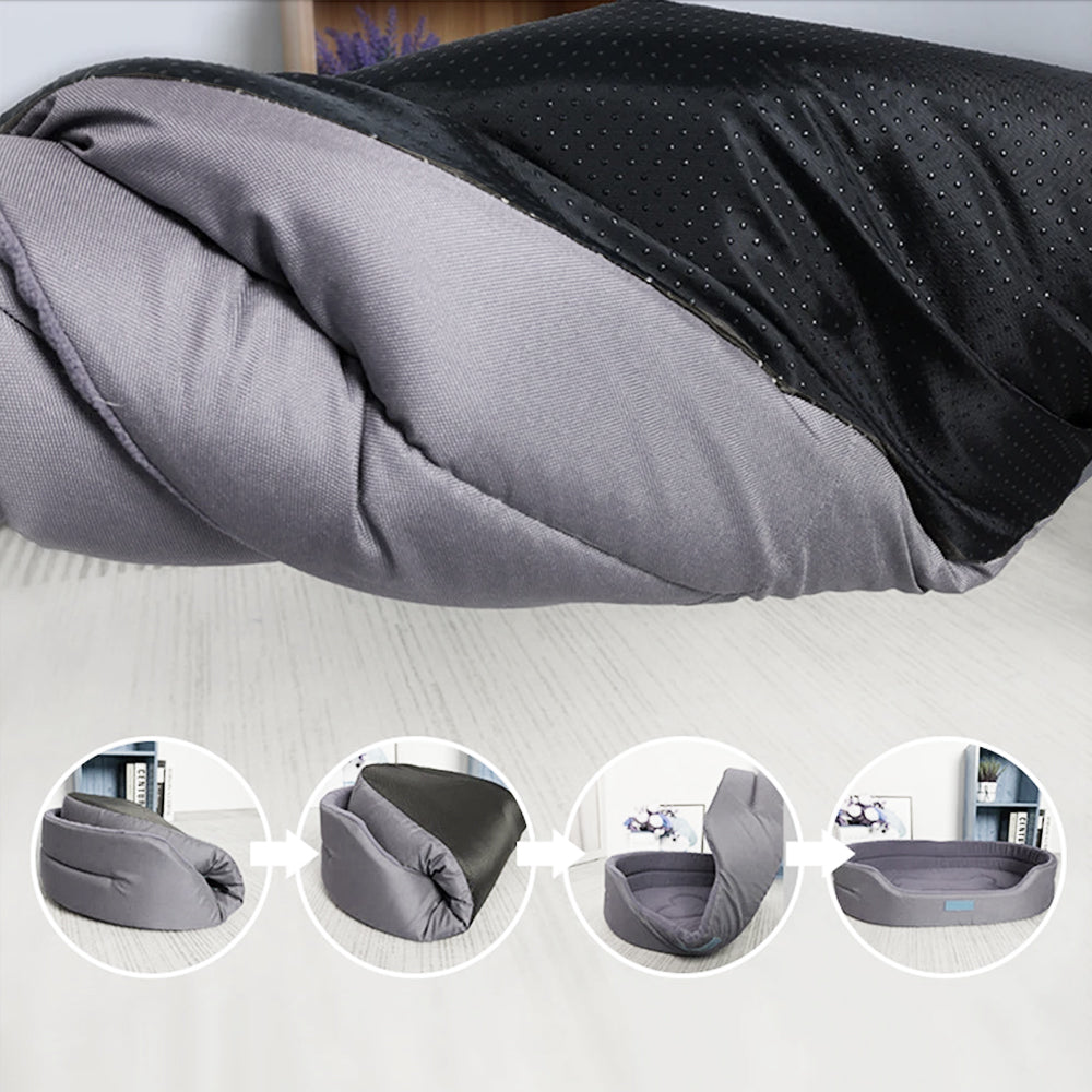Wearclo | Water-Resistant Dog Bed with Plush Filling