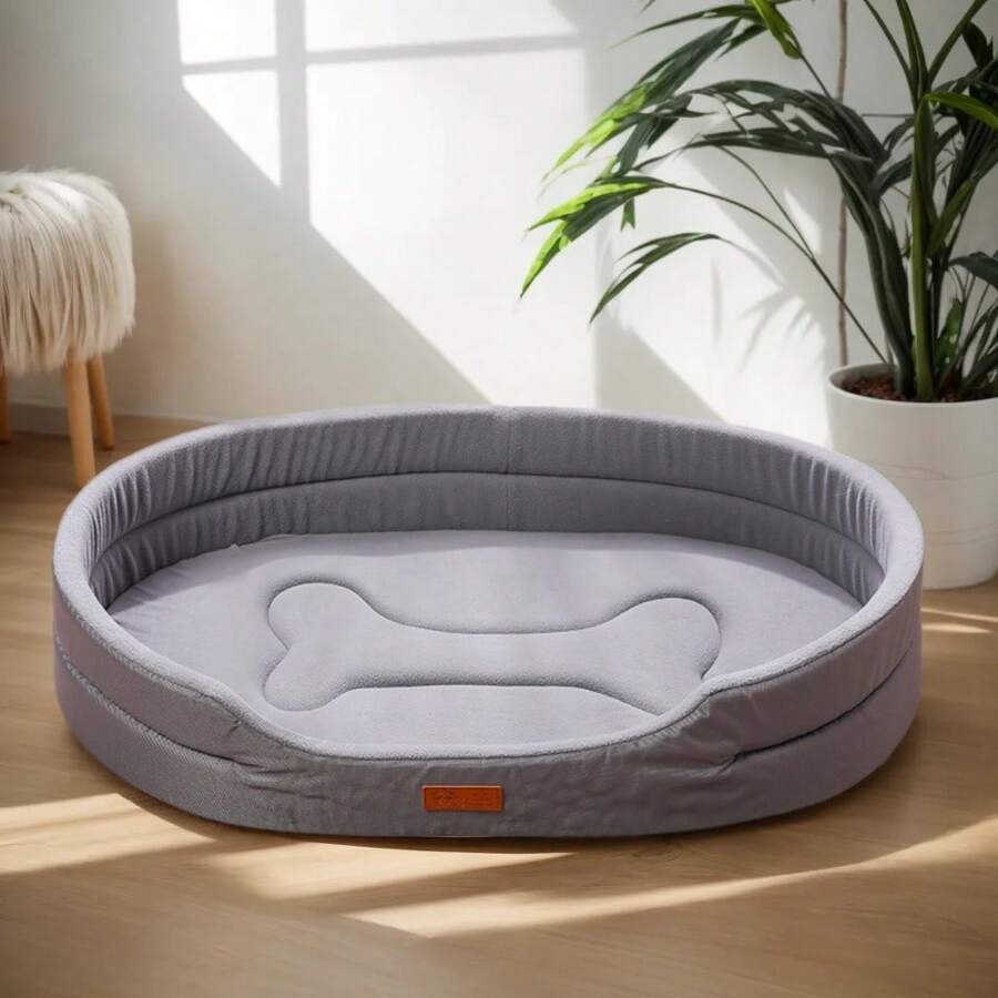 Wearclo | Water-Resistant Dog Bed with Plush Filling