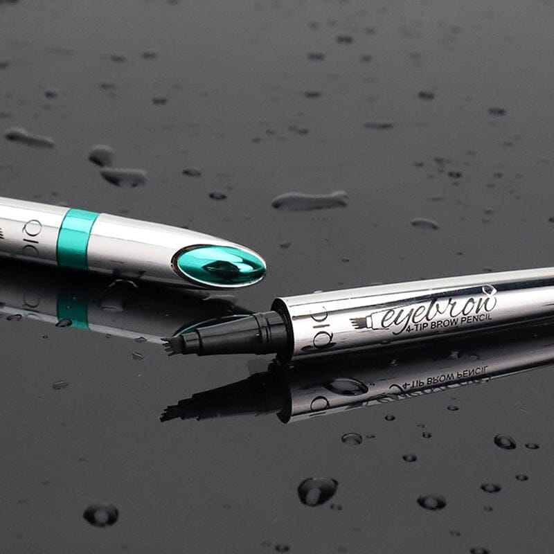 Wearclo | Waterproof 3D Microblading Eyebrow Pencil with 4 Fork Tips