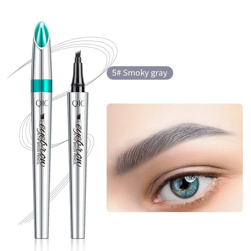 Wearclo | Waterproof 3D Microblading Eyebrow Pencil with 4 Fork Tips