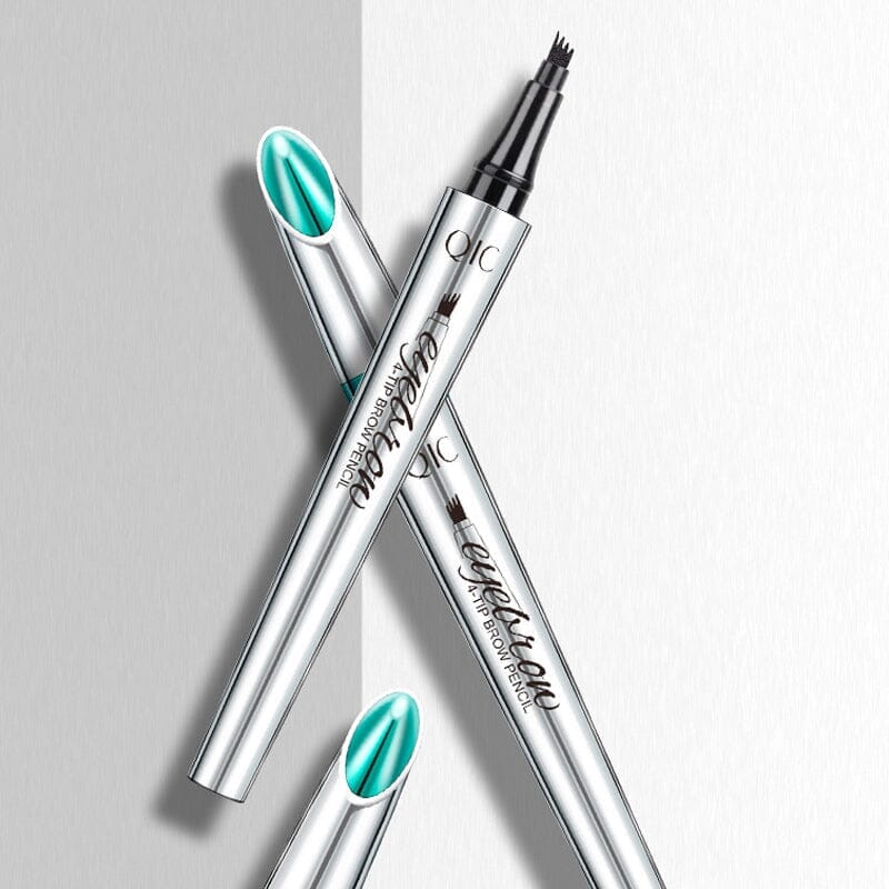 Wearclo | Waterproof 3D Microblading Eyebrow Pencil with 4 Fork Tips