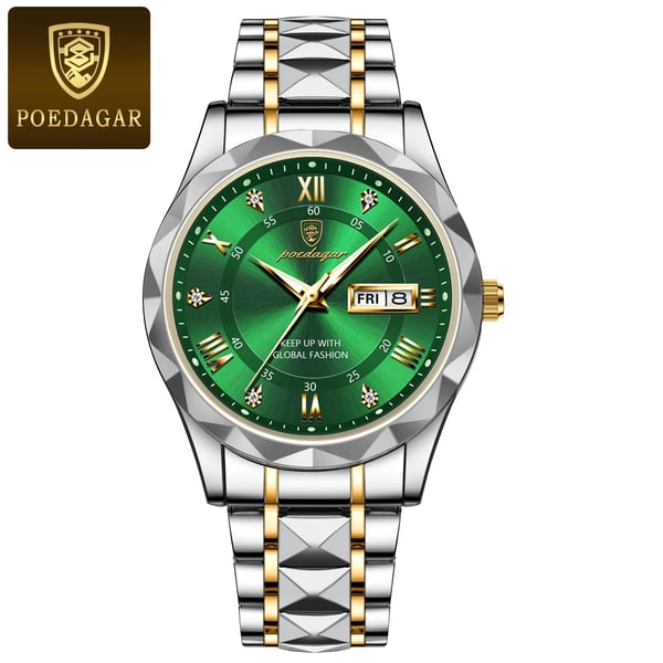 Wearclo | Waterproof Luxury Men's Wristwatch by the Top Brand with Luminous Function