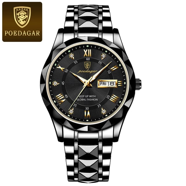Wearclo | Waterproof Luxury Men's Wristwatch by the Top Brand with Luminous Function