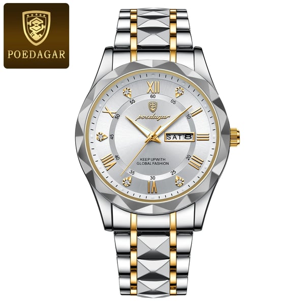Wearclo | Waterproof Luxury Men's Wristwatch by the Top Brand with Luminous Function