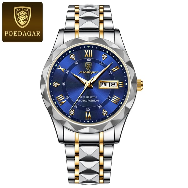 Wearclo | Waterproof Luxury Men's Wristwatch by the Top Brand with Luminous Function