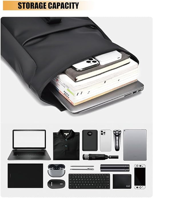 Wearclo | Waterproof Travel & Commuter Backpack – USB, Lightweight & Spacious