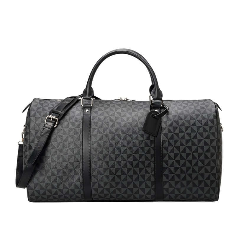 Wearclo | Westman – Premium Leather Unisex Travel Bag Stylish Duffle Bag