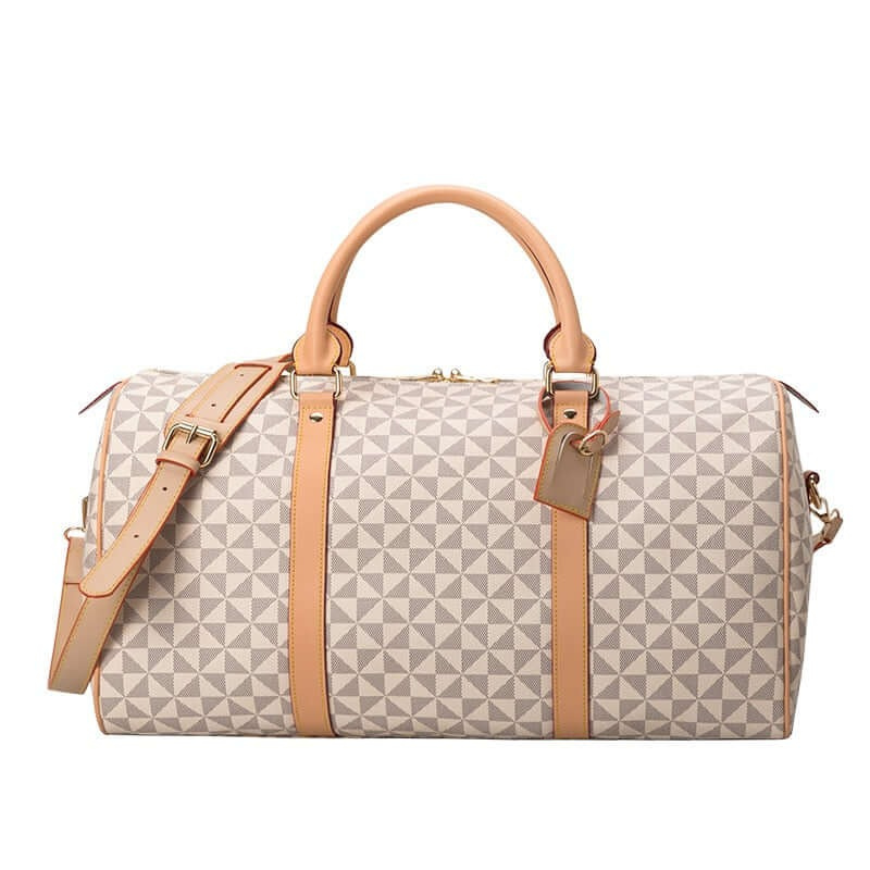 Wearclo | Westman – Premium Leather Unisex Travel Bag Stylish Duffle Bag