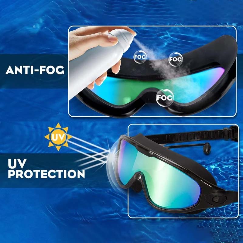 Wearclo | Wide View Anti-Fog Swim Goggles