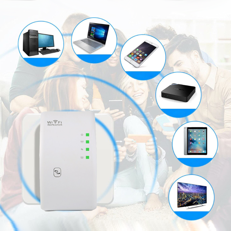 Wearclo | WiFi Repeater Signal Booster