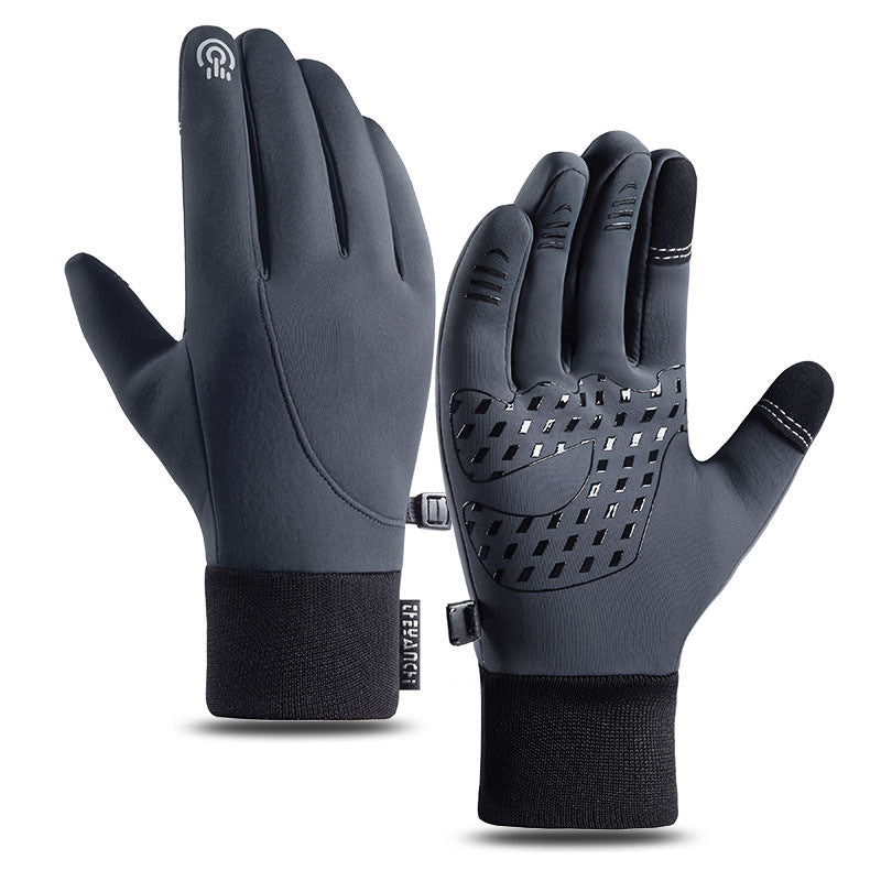 Wearclo | Winter Gloves with Grip for Cold Weather