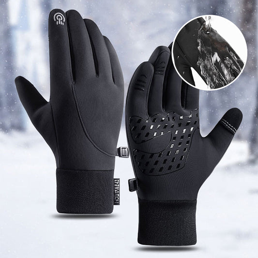 Wearclo | Winter Gloves with Grip for Cold Weather