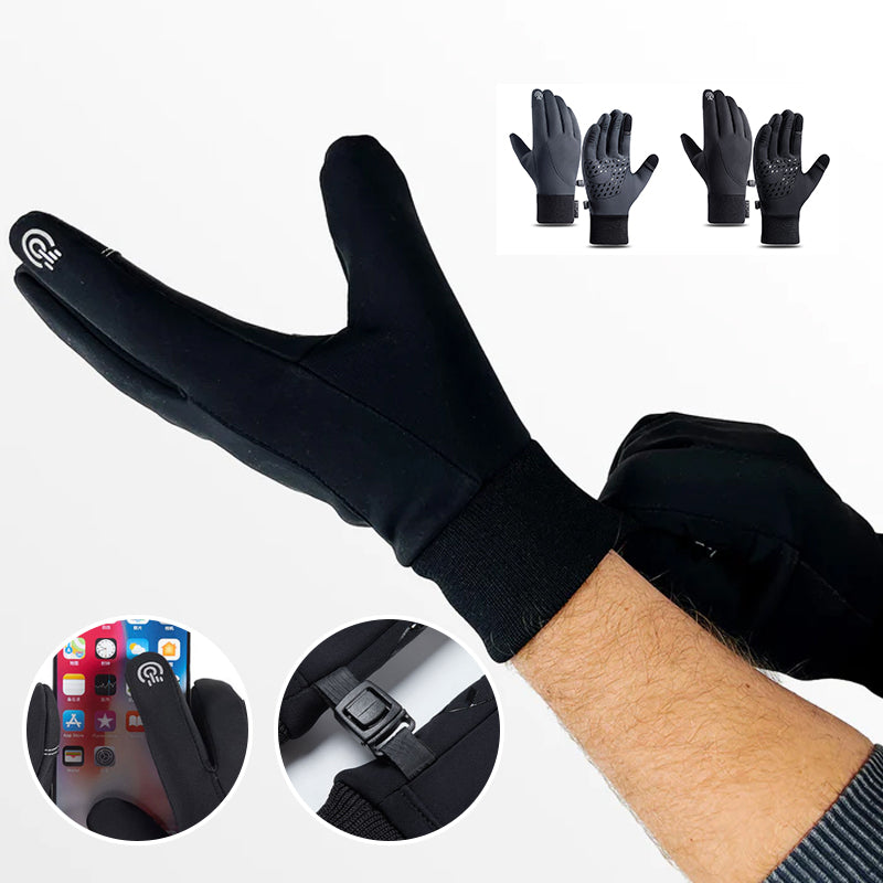 Wearclo | Winter Gloves with Grip for Cold Weather
