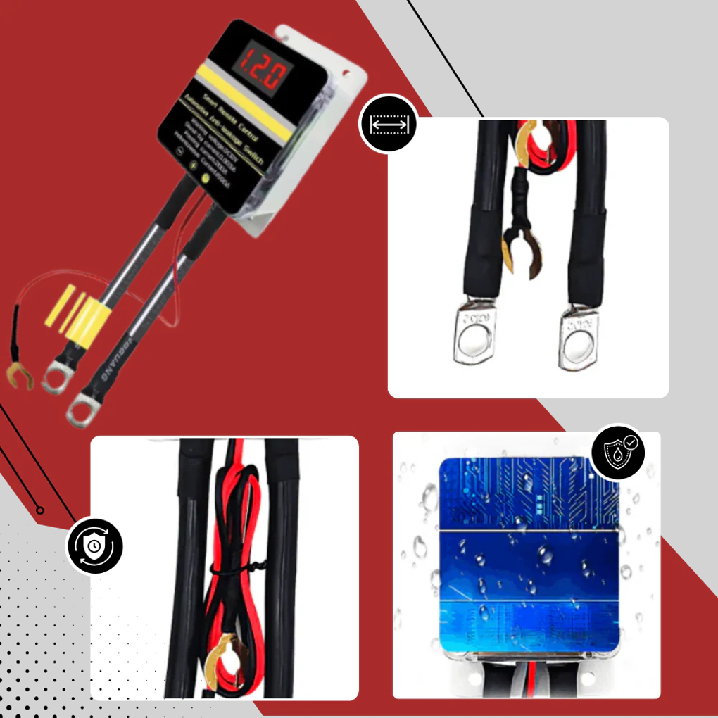 Wearclo | Wireless Battery Disconnect Switch for Vehicles