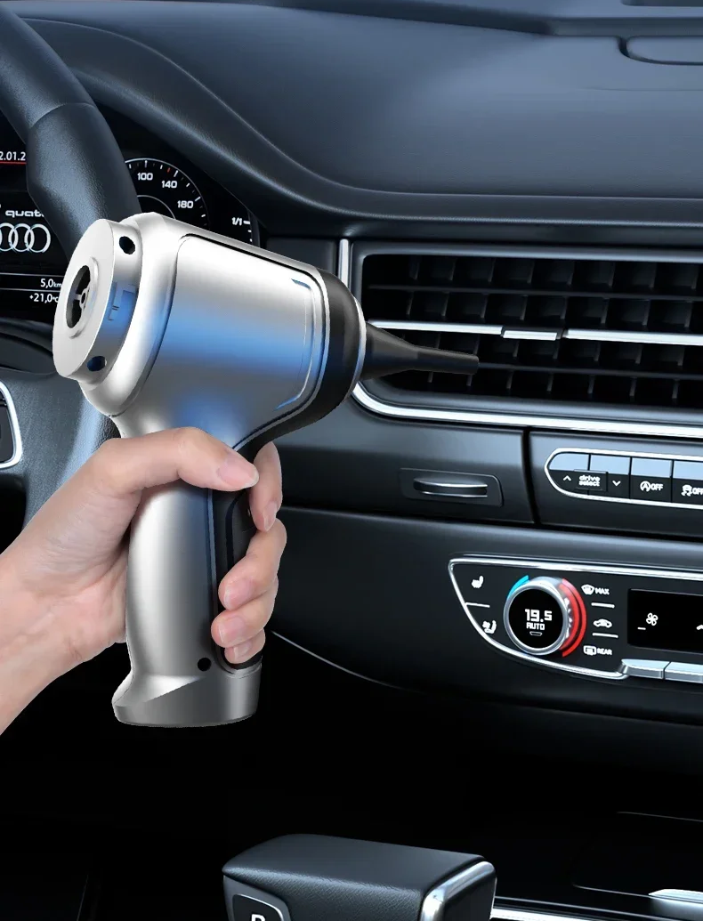 Wearclo | Wireless Car Vacuum Cleaner with 95000PA Suction Power – Lightweight & Quiet