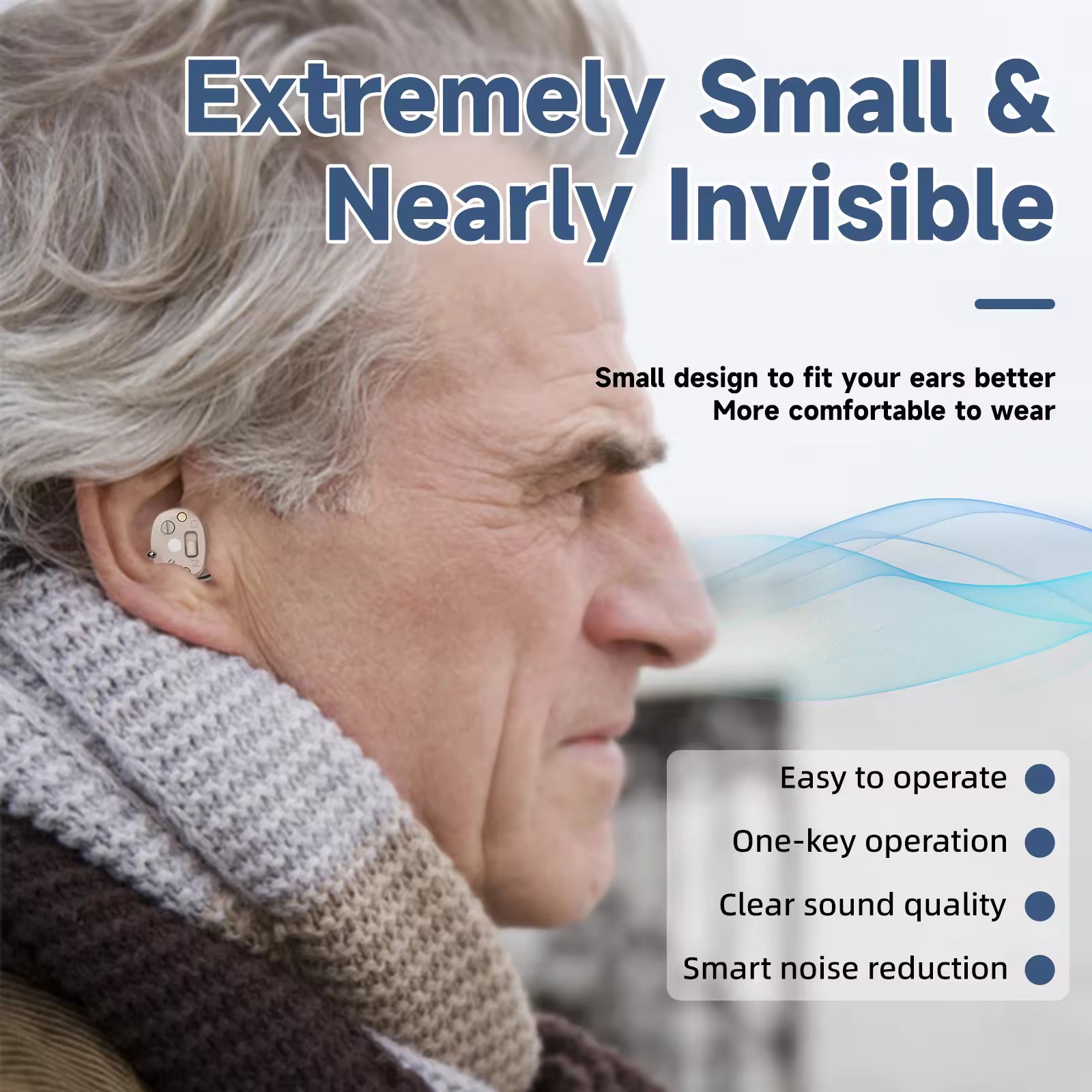 Wearclo | Wireless Rechargeable Hearing Aids