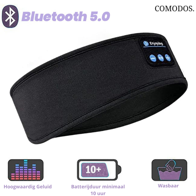Wearclo | Wireless Sleep Headband with Built-in Headphones