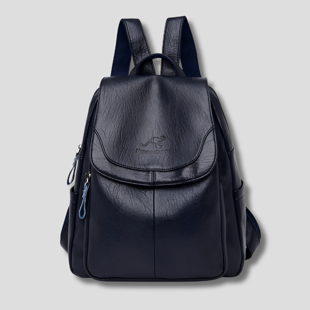 Wearclo | Women's Anti-Theft Backpack with Embossed Design