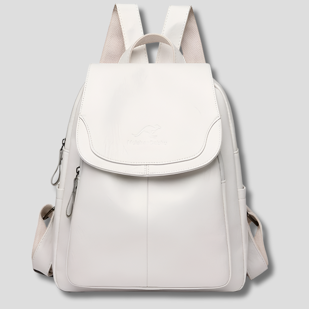 Wearclo | Women's Anti-Theft Backpack with Embossed Design