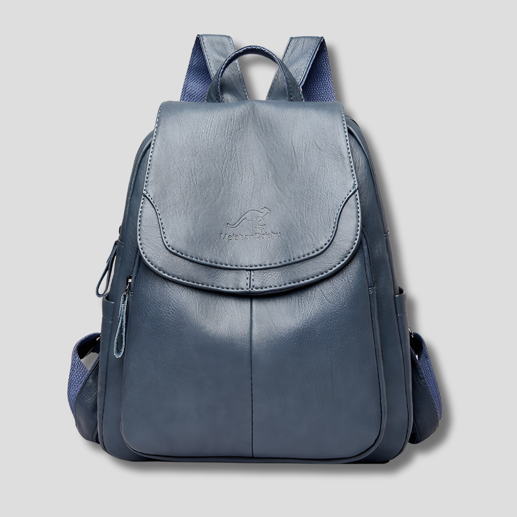 Wearclo | Women's Anti-Theft Backpack with Embossed Design