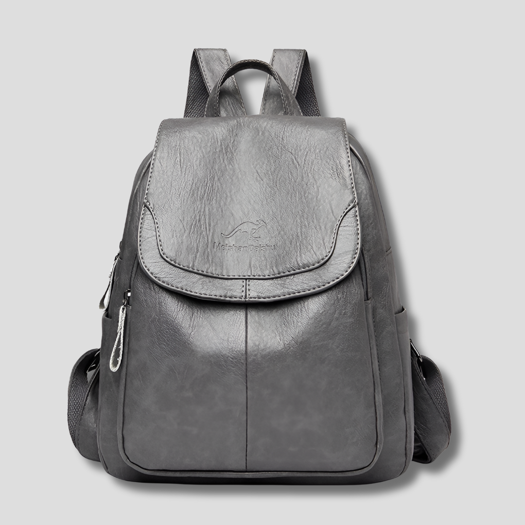 Wearclo | Women's Anti-Theft Backpack with Embossed Design