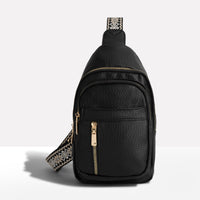 Wearclo | Women's Chest Bag with Patterned Strap