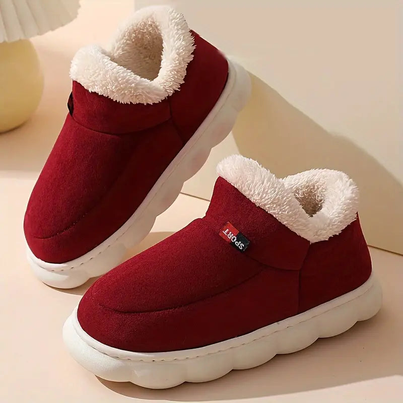 Wearclo | Women's Cozy High-Top Slippers