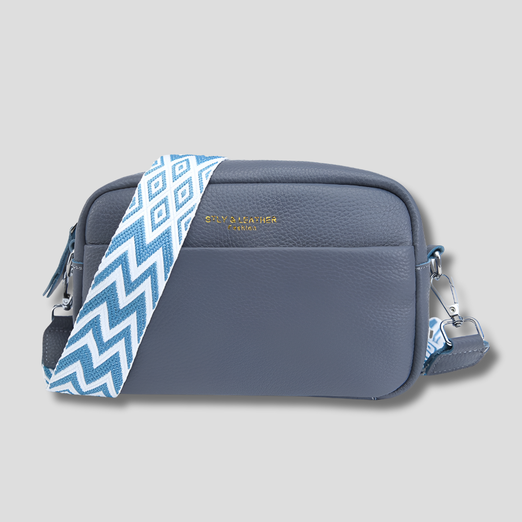Wearclo | Women's Crossbody Bag with Geometric Strap