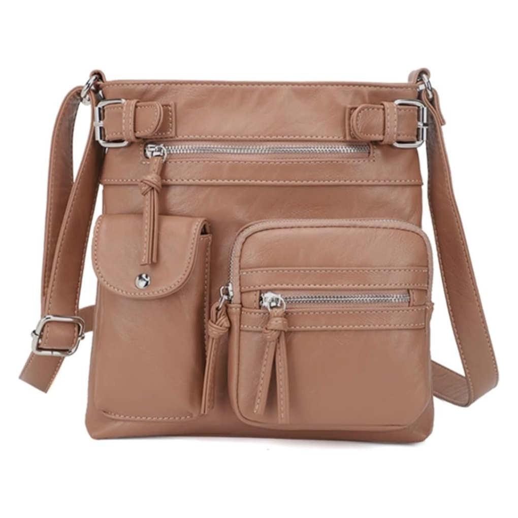 Wearclo | Women's Crossbody Bag with Multiple Pockets