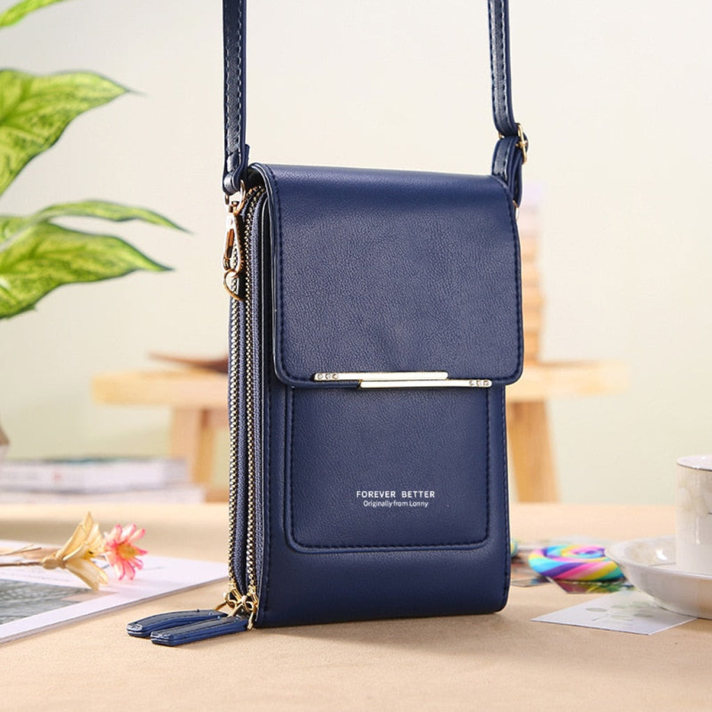 Wearclo | Women's Crossbody Phone Bag with Touchscreen Pocket