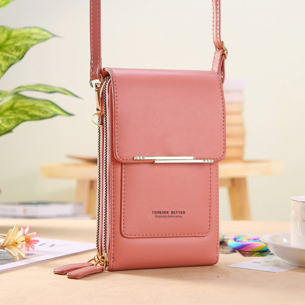 Wearclo | Women's Crossbody Phone Bag with Touchscreen Pocket
