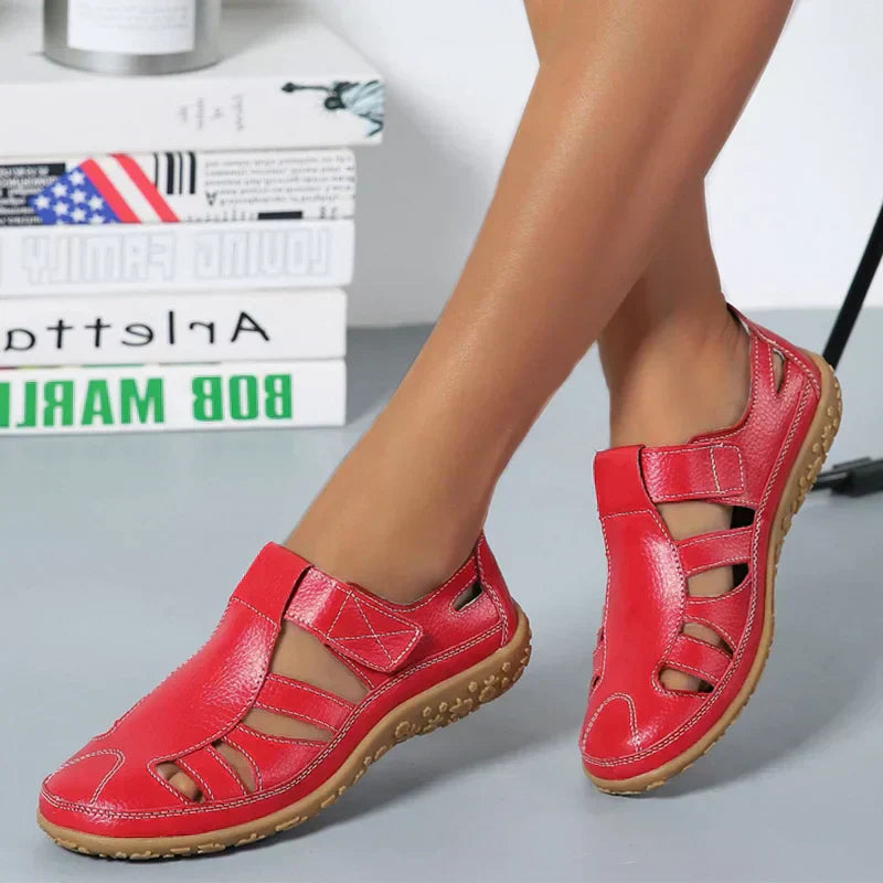 Wearclo | Women's Cutout Fisherman Sandals