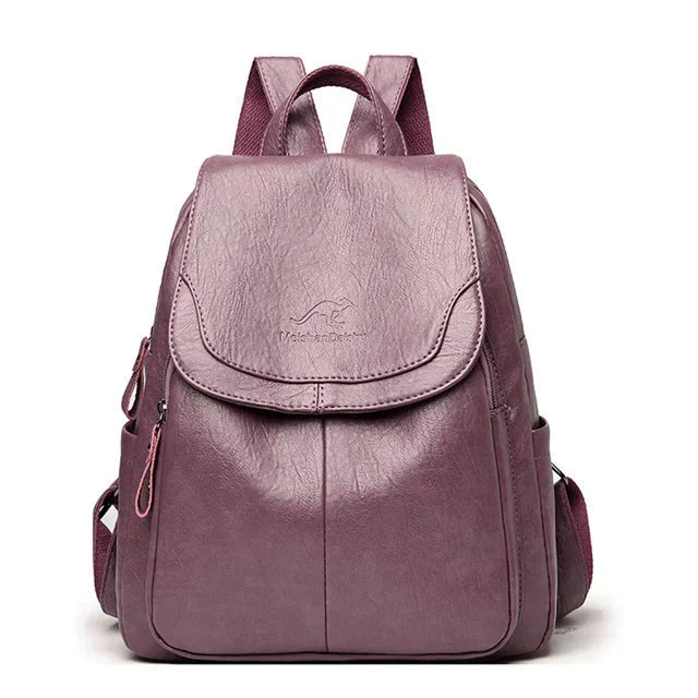 Wearclo | Women's Fashion Backpack with Flap Top