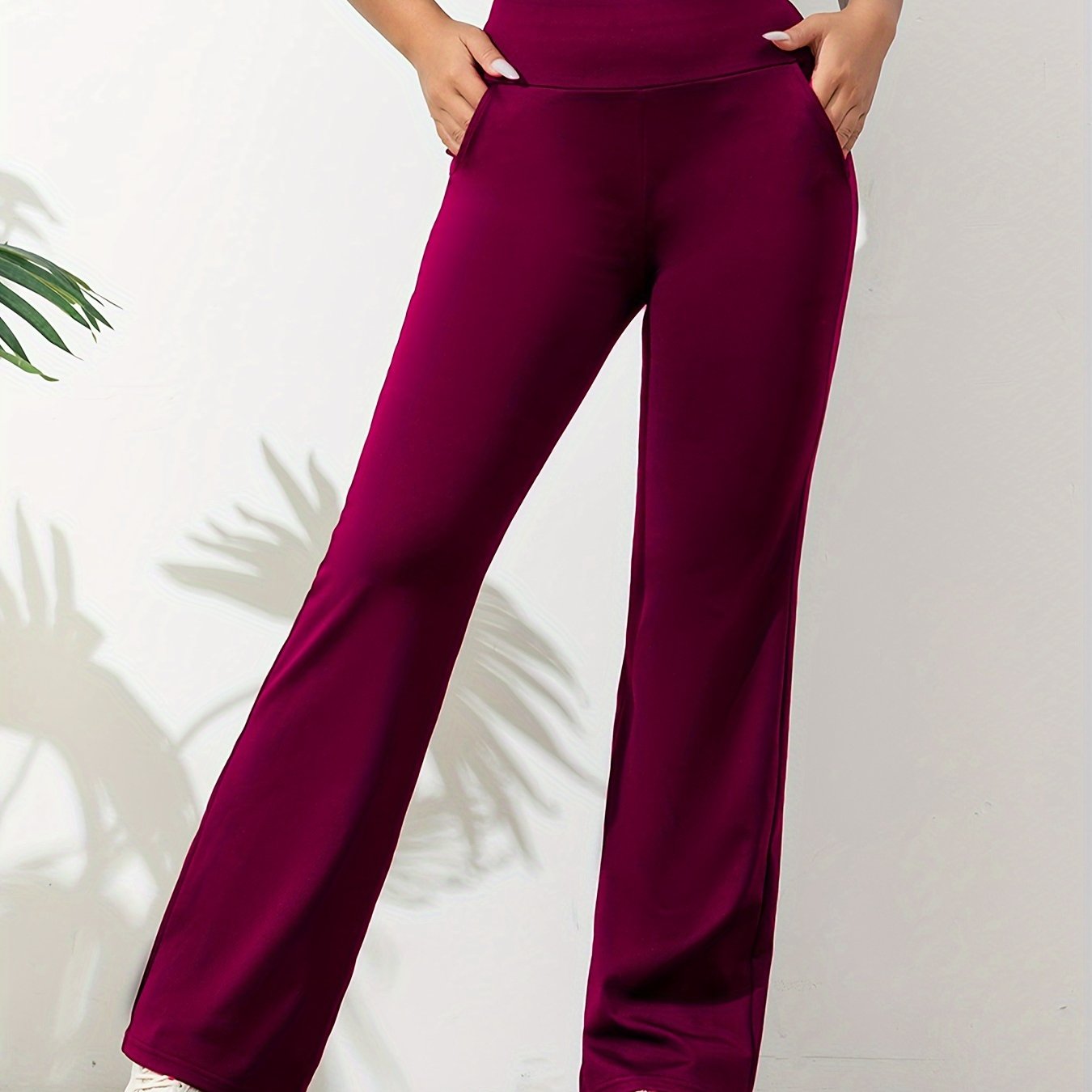 Wearclo | Women's Flared Yoga Pants