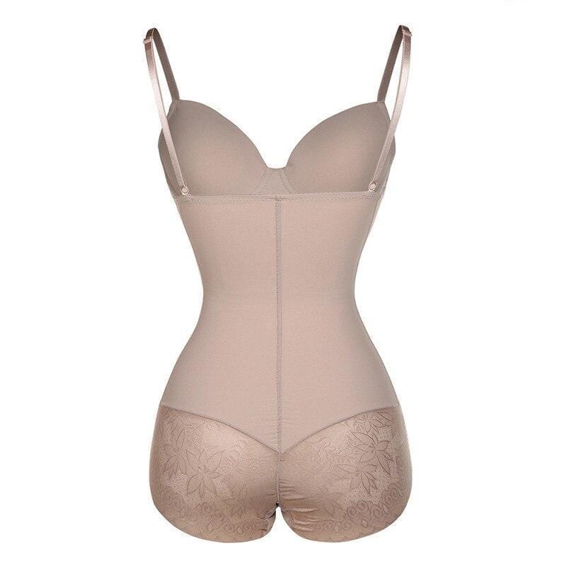 Wearclo | Women's Full Body Shaper with Lace Trim