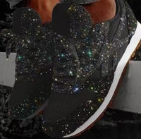 Wearclo | Women's Glitter Fashion Everyday Sneakers