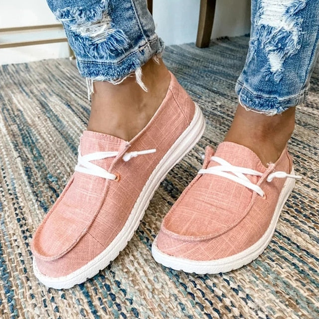Wearclo - Women's Lace-Up Shoes