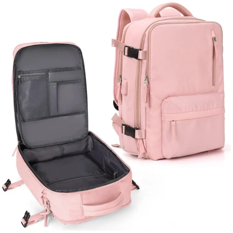 Wearclo | Women's Large Travel Backpack – Waterproof Hiking Backpack | Anti-Theft