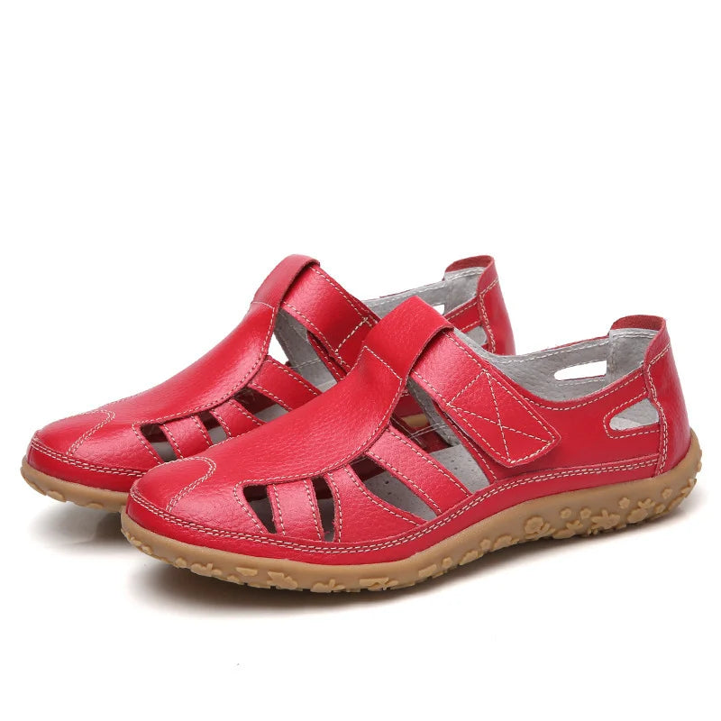 Wearclo | Women's Orthopedic Sandals with Cut-out Design
