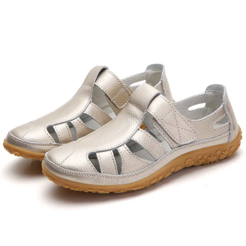Wearclo | Women's Orthopedic Sandals with Cut-out Design