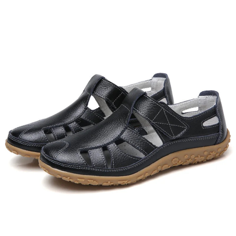 Wearclo | Women's Orthopedic Sandals with Cut-out Design